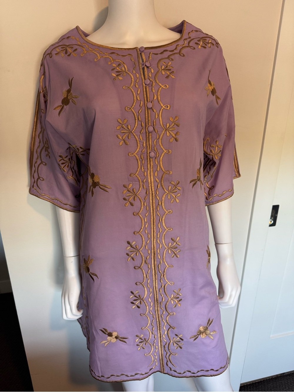 Maria Cecilia Embroidered Tunic Dress - NWT!